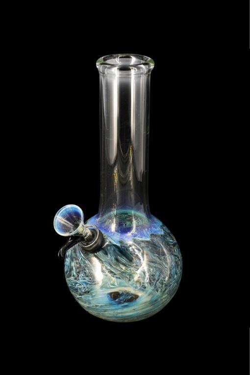 Shop LA Pipes Raked Tiger Stripe Accented Beaker Bong in australian