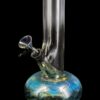 Shop LA Pipes Raked Bubble Beaker Bong with Fumed Base in australian