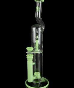 Shop Calibear "The Pagoda" Showerhead Perc Bong with Splashguard Bent Neck in australian