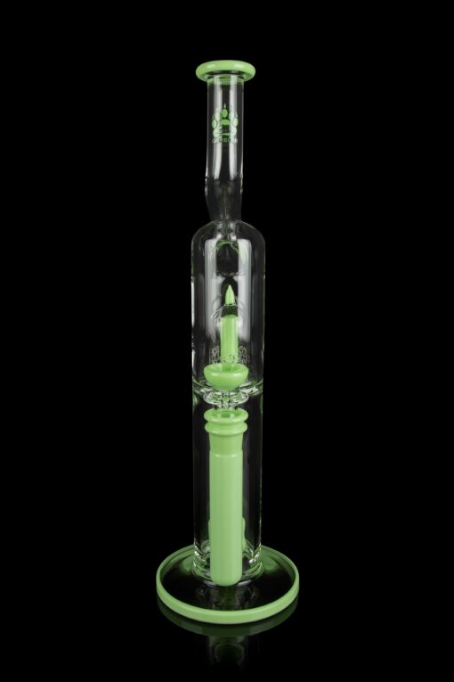 Shop Calibear "The Pagoda" Showerhead Perc Bong with Splashguard Bent Neck in australian