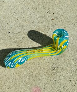 Shop Wig Wag Golden 5” Sherlock Hand Pipe in australian