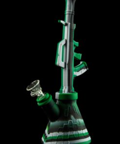 Shop The "Machine Gun" Silicone Water Pipe in australian