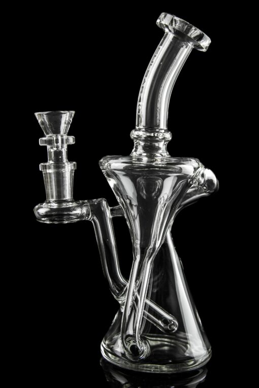 Shop Pulsar "Jinni" Diffused Inline Downstem Recycler Bong in australian