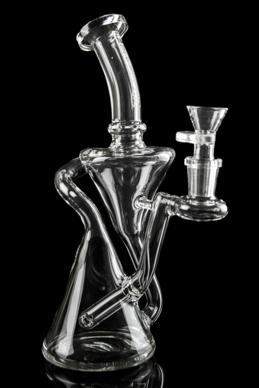 Shop Pulsar "Jinni" Diffused Inline Downstem Recycler Bong in australian