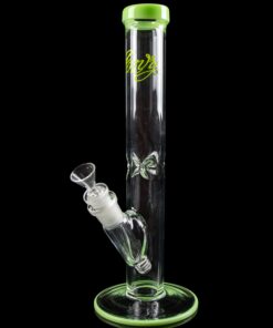 Shop Envy Glass 12" Straight Tube with Colored Accents in australian