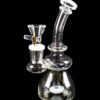 Shop Dank Gals Mini Beaker Pipe with Colored Accents in australian