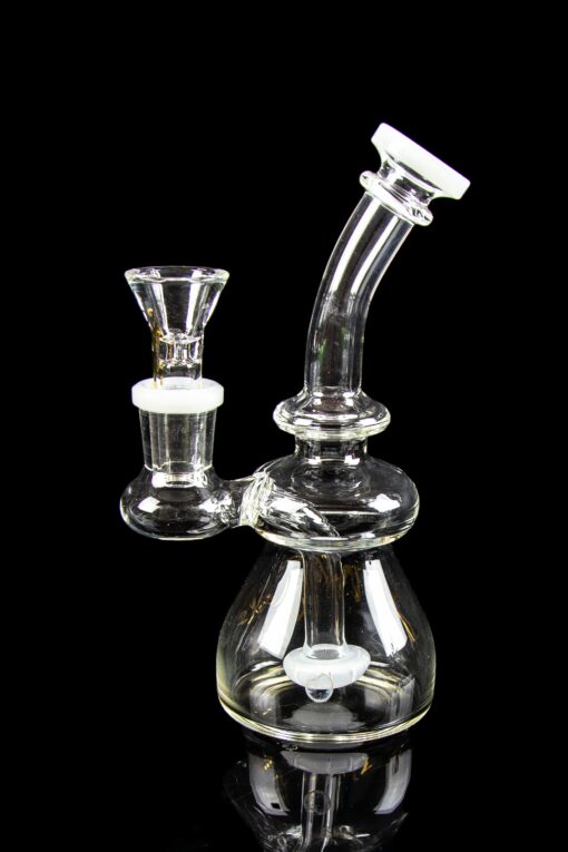 Shop Dank Gals Mini Beaker Pipe with Colored Accents in australian