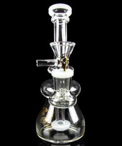 Shop Dank Gals Mini Beaker Pipe with Colored Accents in australian