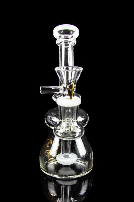 Shop Dank Gals Mini Beaker Pipe with Colored Accents in australian