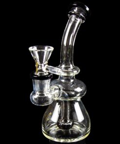 Shop Dank Gals Mini Beaker Pipe with Colored Accents in australian