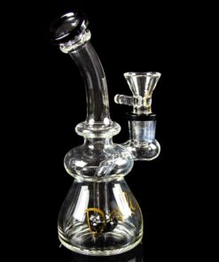 Shop Dank Gals Mini Beaker Pipe with Colored Accents in australian