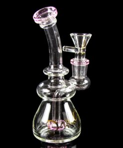 Shop Dank Gals Mini Beaker Pipe with Colored Accents in australian