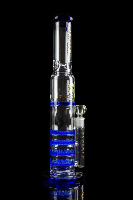 Shop Tsunami Triple Honeycomb Turbine 18" Water Pipe in australian