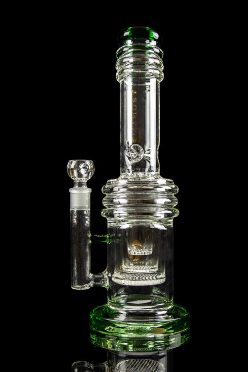 Shop Tsunami Large Triple Inverted Honeycomb Perc Big Bong in australian