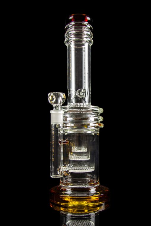 Shop Tsunami Large Triple Inverted Honeycomb Perc Big Bong in australian