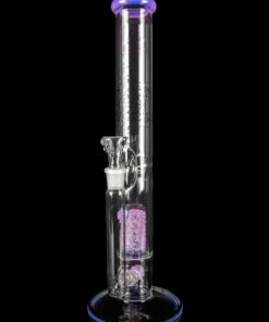 Shop Envy Glass 17" Straight Tube with Dual Colored Pop Rocks Perc in australian