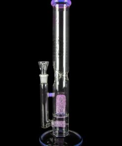 Shop Envy Glass 17" Straight Tube with Dual Colored Pop Rocks Perc in australian