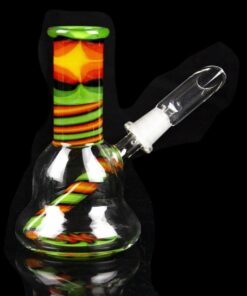 Shop Rasta Swirl Beaker Mini Rig in australian