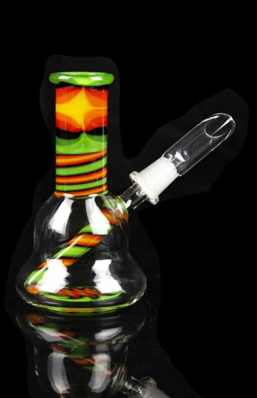 Shop Rasta Swirl Beaker Mini Rig in australian