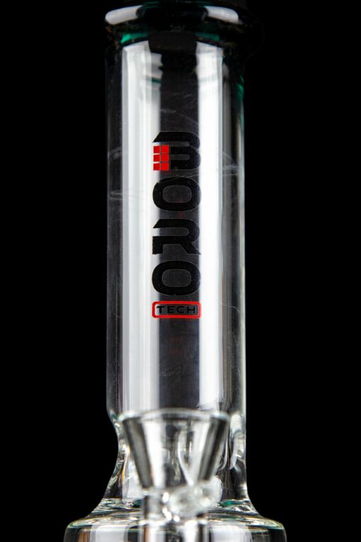 Shop BoroTech Glass "Helheim" Fat Can Straight Tube with Disco Ball and Windmill Perc in australian