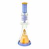 Shop OS90 oversized Slitted Pyramid Beaker Freezable Coil System purple butter in australian