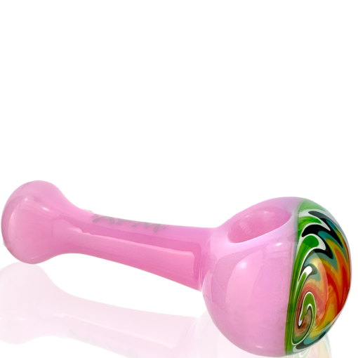 Shop 4" AFM Wig Wag Nail Glass Hand Pipe in australian