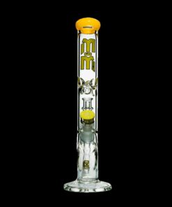 Shop M&M Tech Straight Tube Bong with Chandelier Perc in australian