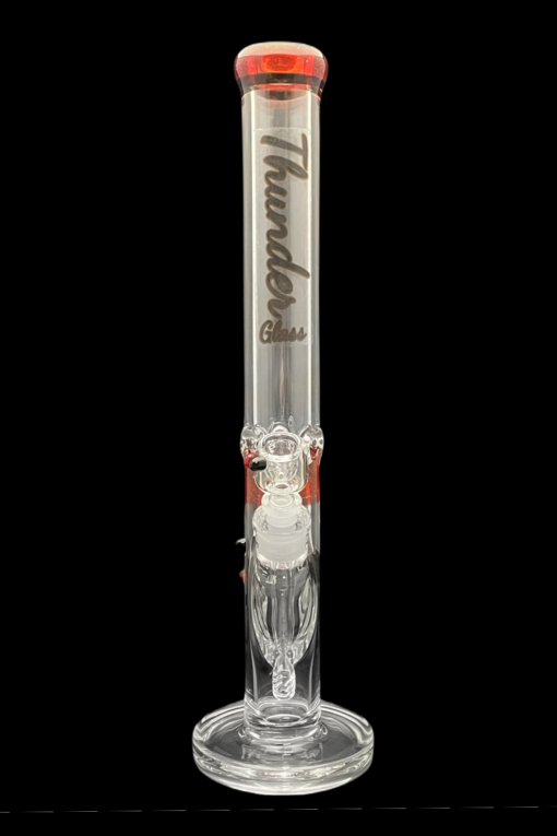 Shop Thunder Glass Red Blizzard Straight Tube in australian