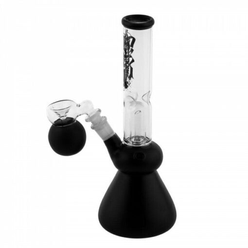 Shop Amsterdam | 12" Black Glass Water Pipe w/ Dome Perc in australian