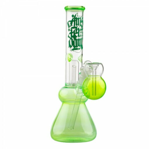 Shop Amsterdam | 12" Green Glass Water Pipe w/ Tree Perc in australian