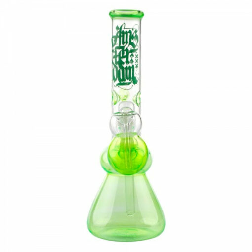 Shop Amsterdam | 12" Green Glass Water Pipe w/ Tree Perc in australian