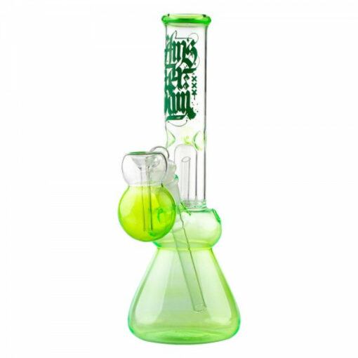 Shop Amsterdam | 12" Green Glass Water Pipe w/ Tree Perc in australian