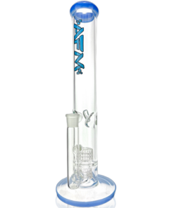 Shop 13" AFM Glass Matrix Straight Tube Bong in australian