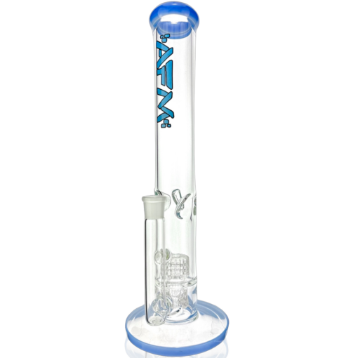 Shop 13" AFM Glass Matrix Straight Tube Bong in australian