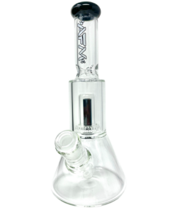 Shop 12" AFM Glass UFO Chamber Glass Mini Beaker Bong in australian