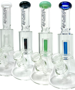 Shop 12" AFM Glass UFO Chamber Glass Mini Beaker Bong in australian