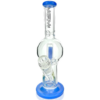 Shop 10" AFM Bubble Glass Straight Tube Bong in australian