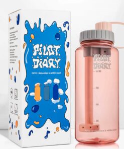 Shop PILOT DIARY Stealth Nalgene-Style Water Bottle Bong with Showerhead Perc in australian