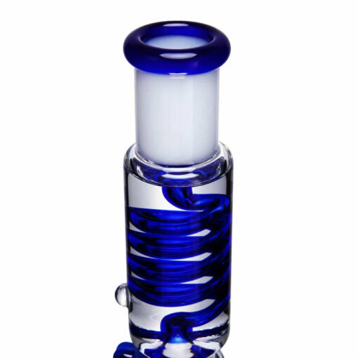 Shop 1Stop Glass 14 Inch Glycerin Straight Tube Bong in australian