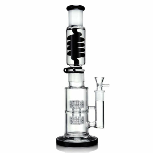 Shop 1Stop Glass 14 Inch Glycerin Straight Tube Bong in australian