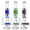 Shop 1Stop Glass 16 inches Glycerin Inline Perc Bong in australian