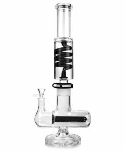 Shop 1Stop Glass 16 inches Glycerin Inline Perc Bong in australian