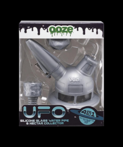 Shop Ooze UFO Silicone Water Pipe & Dab Straw in australian