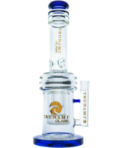 Shop Tsunami Large Triple Inverted Honeycomb Perc Big Bong in australian