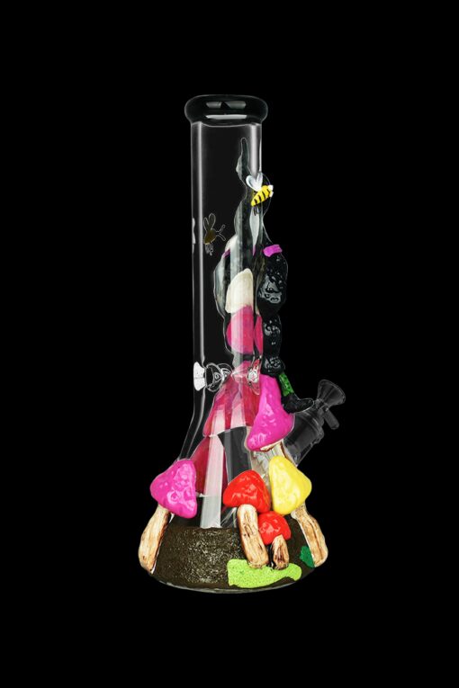 Shop Witch Way 3D Painted Beaker Water Pipe in australian