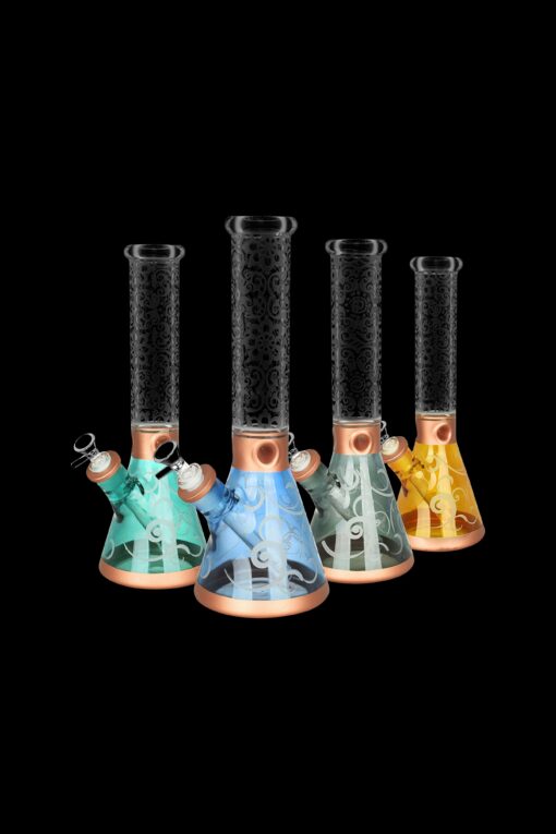Shop Retro Filigree Beaker Water Pipe in australian