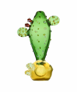 Shop Prickly Pear Cactus Glass Hand Pipe - 5