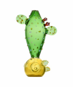 Shop Prickly Pear Cactus Glass Hand Pipe - 5