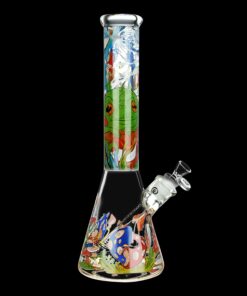 Shop Wormhole Psychedelic Forest Beaker Water Pipe - 14.5" / 14mm F in australian