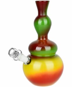 Shop Vase Ombre Soft Glass Water Pipe - 9" / Colors Vary in australian